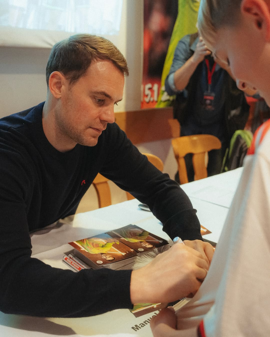 Manuel Neuer meet and greet signing session